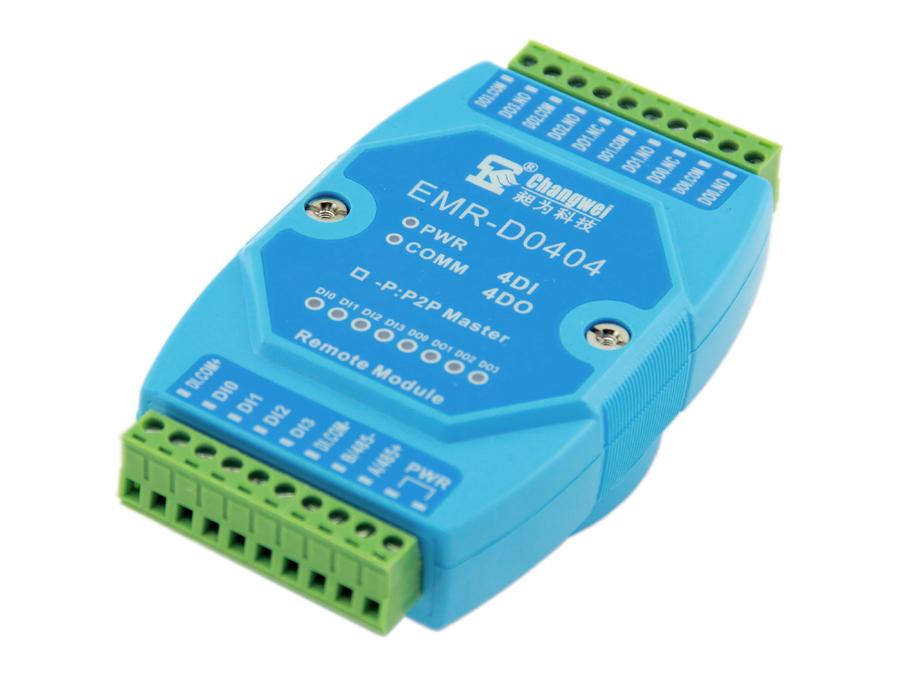 EMR-D0404智能開關量輸入輸出模塊 4路輸入4路繼電器輸出